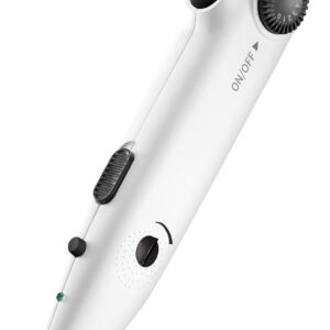 Electronic Acupuncture Pen Rechargeable Electric Meridian Pointer Excel ii lt Stimulator Acupoints Finder Acupressure Pen Automatically with 2 Massage Heads