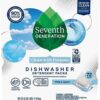 Seventh Generation Dishwasher Detergent Packs for sparkling dishes Free & Clear Dishwasher Tabs (72 Count) - Image 2