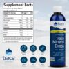 Trace Minerals ConcenTrace Trace Mineral Drops - Liquid Supplement for Bone & Joint Support - Aids Hydration & Electrolyte Restoration - Unflavored-Original, 8 fl oz (96 Servings) - Image 3