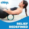 Chirp Wheel XR Knot Kneader - Firm Foam Roller, Deep Tissue Massager, Shiatsu Thumb Massage, Muscle Release Tool for Knots and Tension Relief and for Physical Therapy and Relaxation - 6" Mint - Image 8
