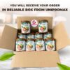 Dr. Korner Buckwheat Crispbreads Puffed Cakes Gluten Free, Sugar Free, Salt Free,Vegan, 3.53 oz - Pack of 10 Bundle in a box from UNIPROMAX - Image 8