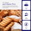 Gluten Free Sourdough Starter - Dehydrated Heirloom Style Gluten Free Sourdough Starter for Gluten Free Sourdough Bread, Pizza, Buns, Pancakes, Muffins | Easy to follow instructions. By Captain Sourpants - Image 3