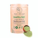 SaltWise Green Salicornia Salt, 50% Low Sodium, Plant Based Salt Substitute, Umami, Dehydrated Sea Beans (Samphire), 100% Natural, No Additives